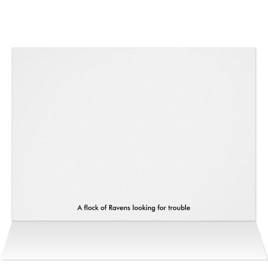 Flock of Ravens (Inside Horizontal (Top))