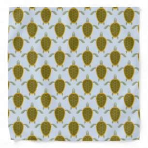 Flock Of Sea Turtles Pattern Bandana