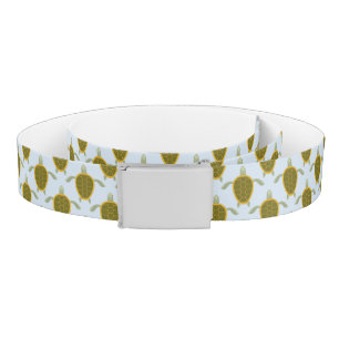 Flock Of Sea Turtles Pattern Belt
