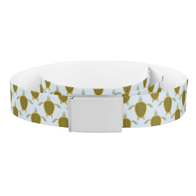 Flock Of Sea Turtles Pattern Belt (Coil)