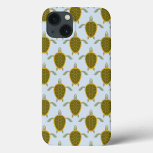 Flock Of Sea Turtles Pattern iPhone 13 Case