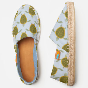 Flock Of Sea Turtles Pattern Espadrilles