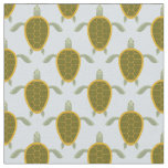 Flock Of Sea Turtles Pattern Fabric