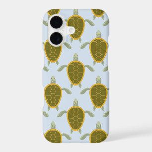 Flock Of Sea Turtles Pattern iPhone 17 Case