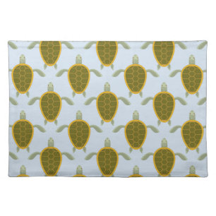 Flock Of Sea Turtles Pattern Placemat