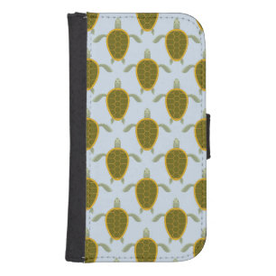 Flock Of Sea Turtles Pattern Phone Wallet