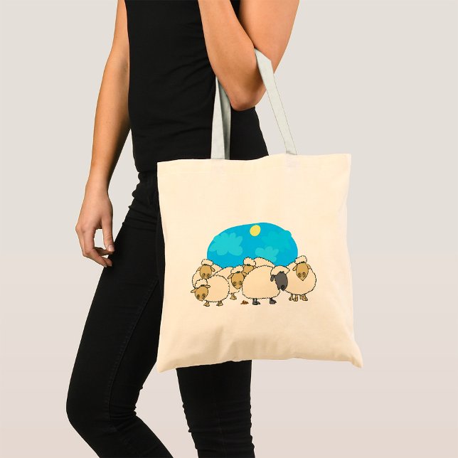 Flock Of Sheep Tote Bag (Creator Uploaded)