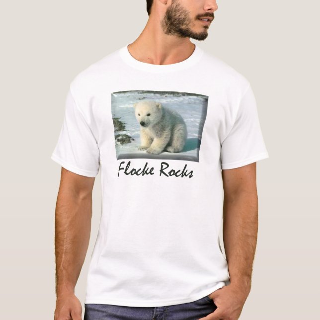 Flocke Rocks! T-Shirt (Front)