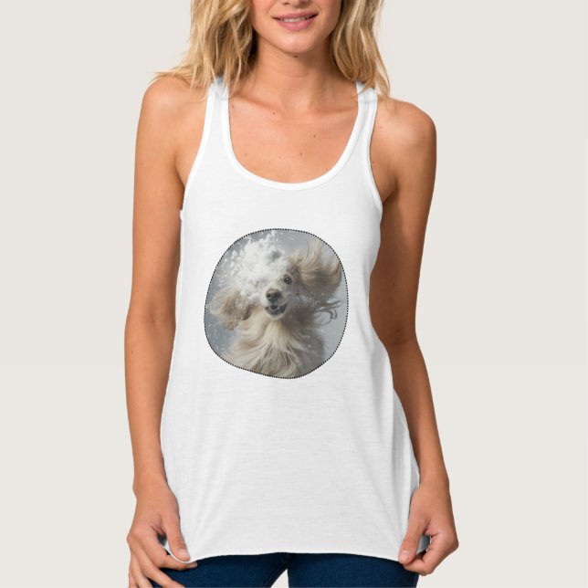 Flocon Fou dance Tank Top (Front)