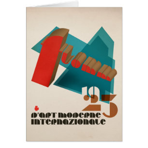 FLomm 1923 D'Art Moderne Internazionale Cards