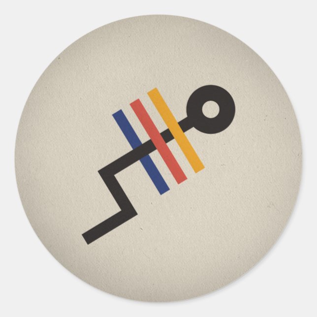 FLomm Heroes: TRÊS! Classic Round Sticker (Front)