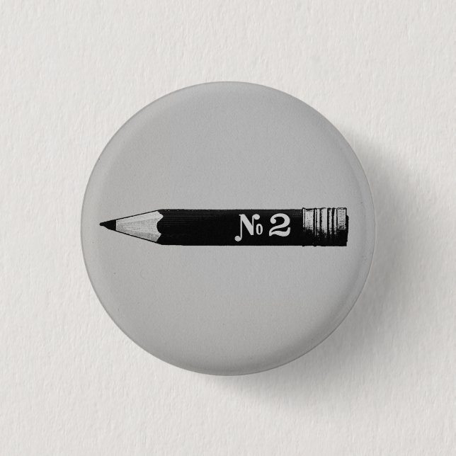 FLomm Villains: NO 2 Pinback Button (Front)