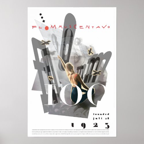 FLOMMus CENTAVo 100th ANNIVERsario Poster