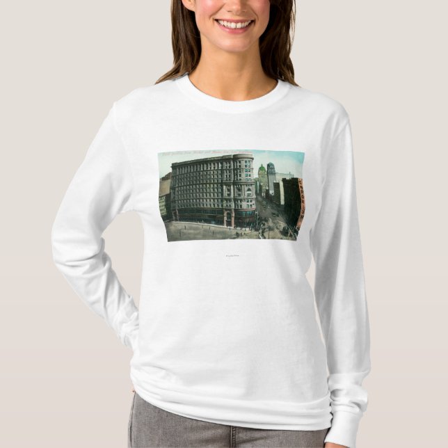 Flood Bldg from Market and Mason Sts T-Shirt (Front)