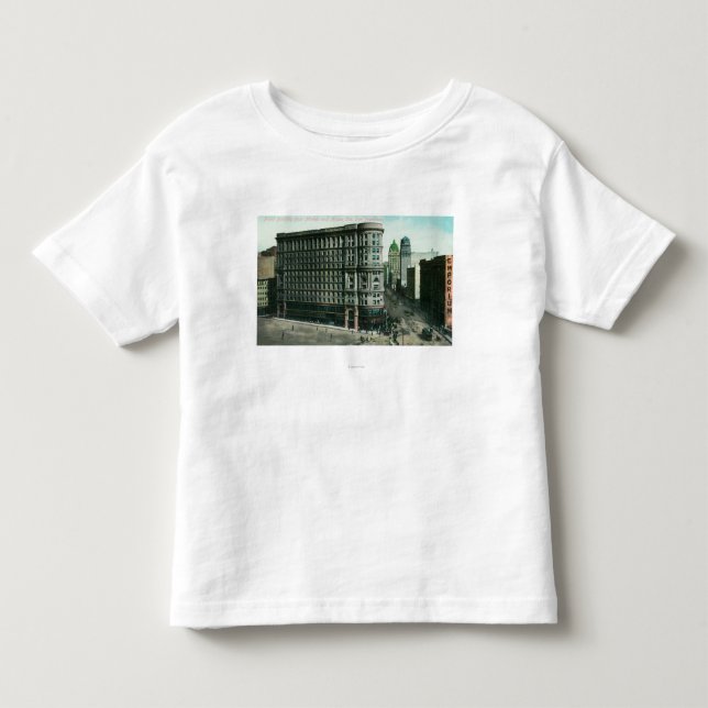Flood Bldg from Market and Mason Sts Toddler T-shirt (Front)