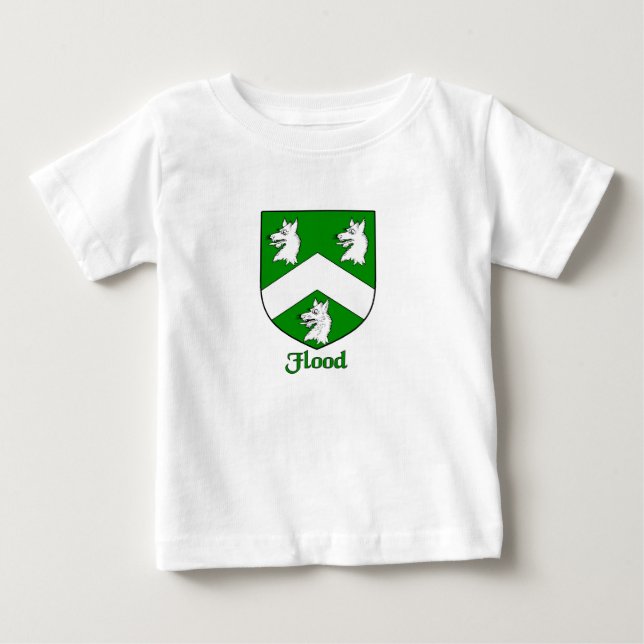 Flood Family Shield Baby T-Shirt (Front)