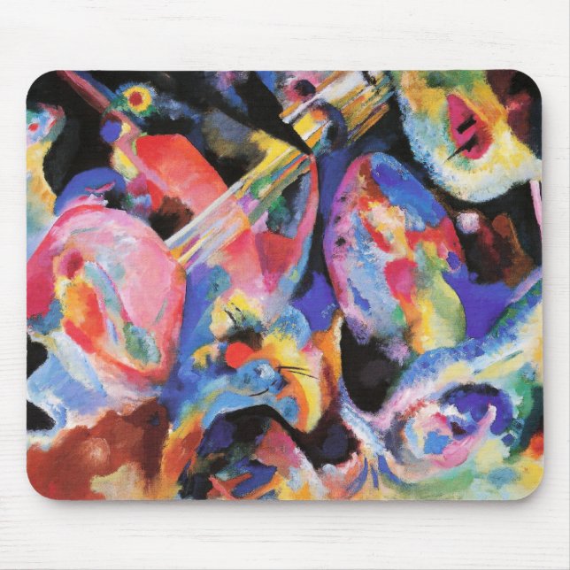 Flood Improvisation Mouse Pad (Front)