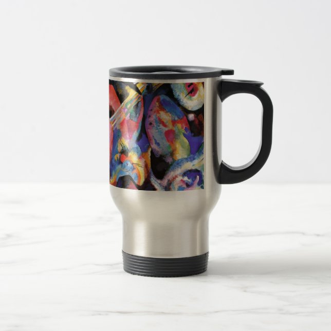 Flood Improvisation Travel Mug (Right)