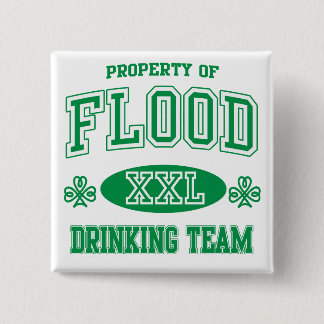 Flood Irish Drinking Team Pinback Button