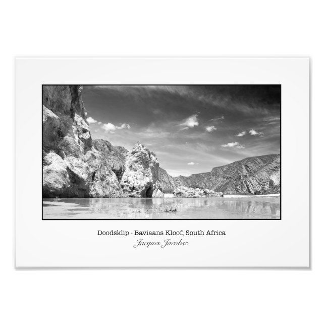 Flooded River at Baviaanskloof Photo Print (Front)