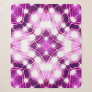 Floodlights background sherpa blanket