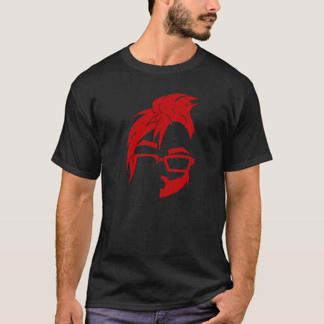 Floof Squad Logo Tee (Red Icon) (Front)