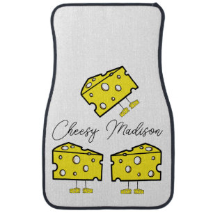 Floor Car Cheesy Cheese Car Floor Mat