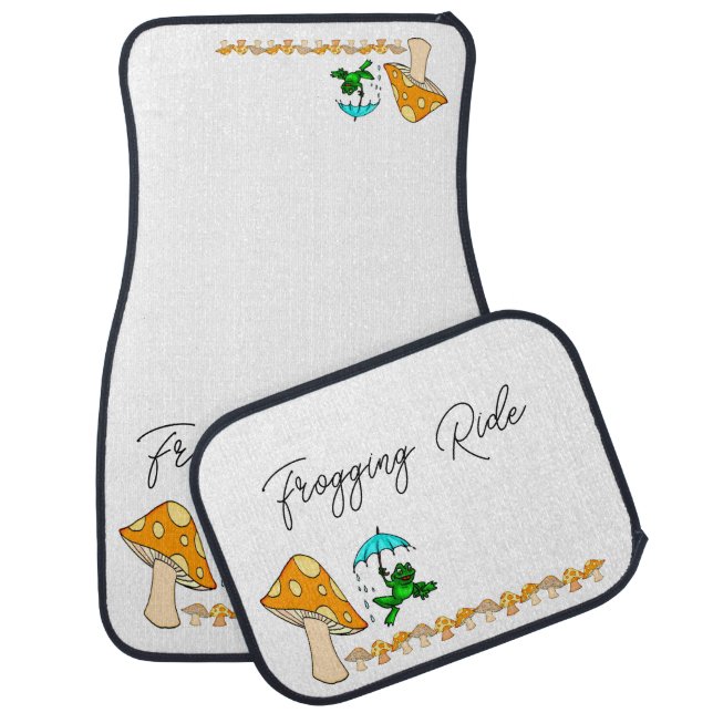Floor Car Frogging Ride Car Floor Mat (Set)
