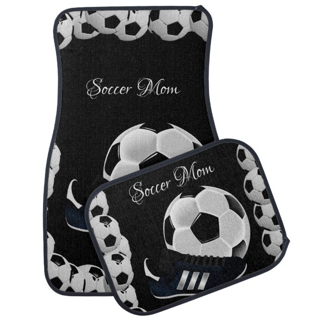 Floor car mats Soccer Ball (Set)