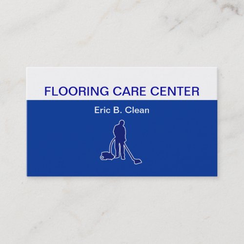 Floor Cleaning Business Cards