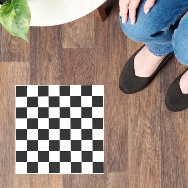 Floor Decal - Checkers, Drafts, Chess S/M 2 (Floor)