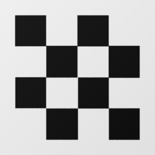 Floor Decal - Checkers / Draughts / Chess Large