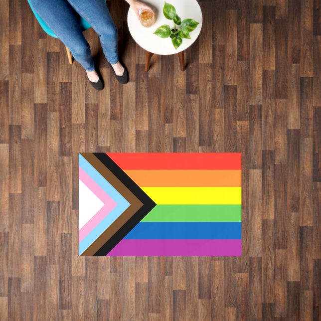 Floor Decal - New Pride Flag (Floor)