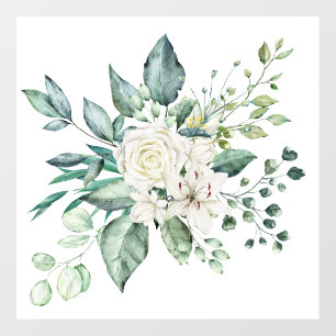 Floor Decal,Opaque Design: All-over White Underbas Decals