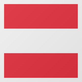 Floor Decal with flag of Austria