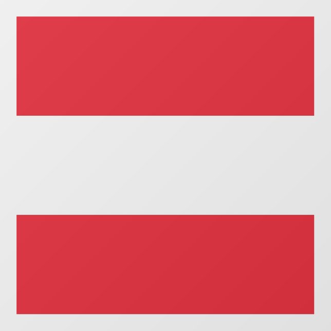 Floor Decal with flag of Austria (Front)