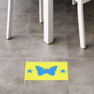 Floor Decal with flag of Bady Bassit, Brazil