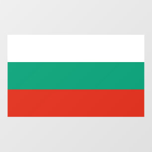 Floor Decal with flag of Bulgaria