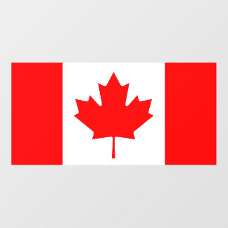 Floor Decal with flag of Canada