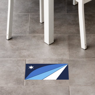 Floor Decal with flag of Columbia, S.C.