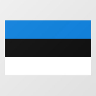 Floor Decal with flag of Estonia