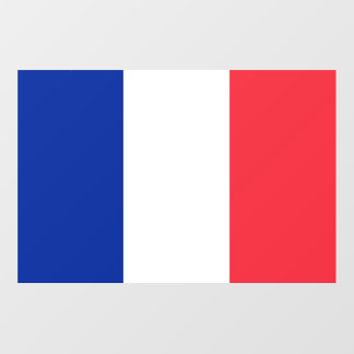 Floor Decal with flag of France