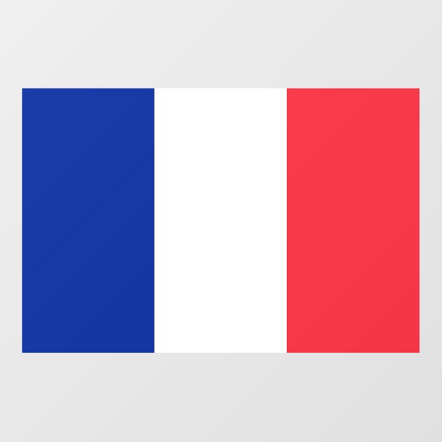 Floor Decal with flag of France (Front)