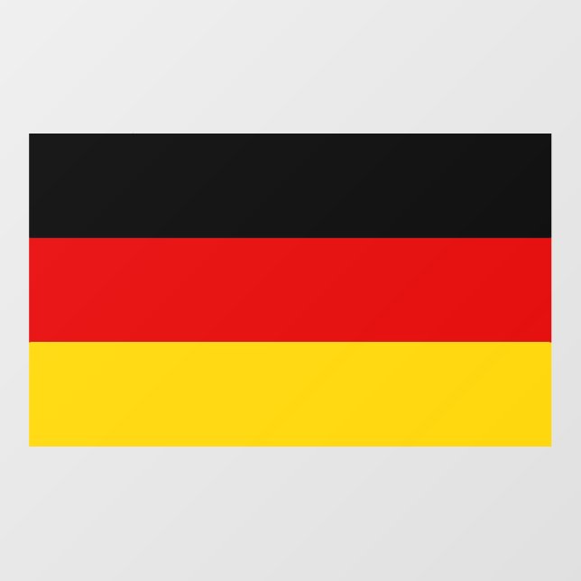 Floor Decal with flag of Germany (Front)