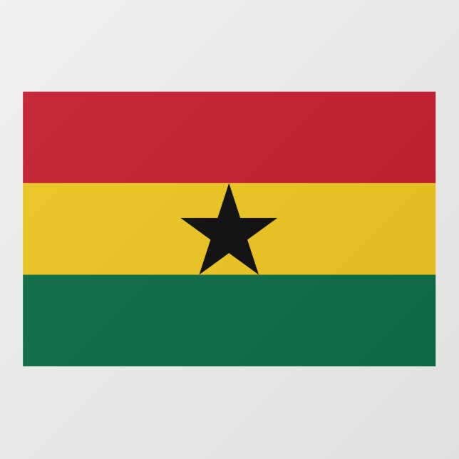 Floor Decal with flag of Ghana (Front)