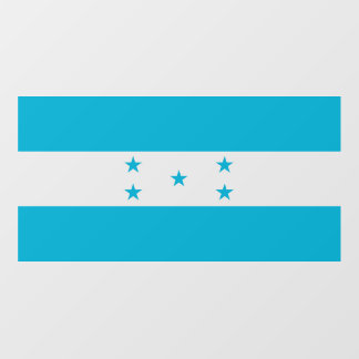 Floor Decal with flag of Honduras