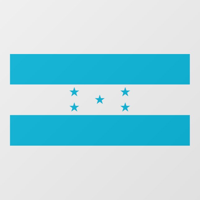 Floor Decal with flag of Honduras (Front)