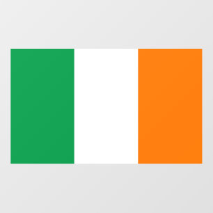 Floor Decal with flag of Ireland