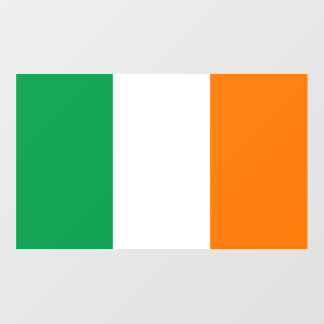 Floor Decal with flag of Ireland