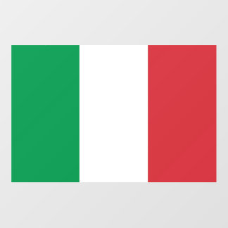 Floor Decal with flag of Italy